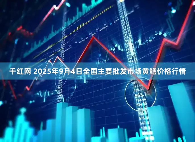 千红网 2025年9月4日全国主要批发市场黄鳝价格行情